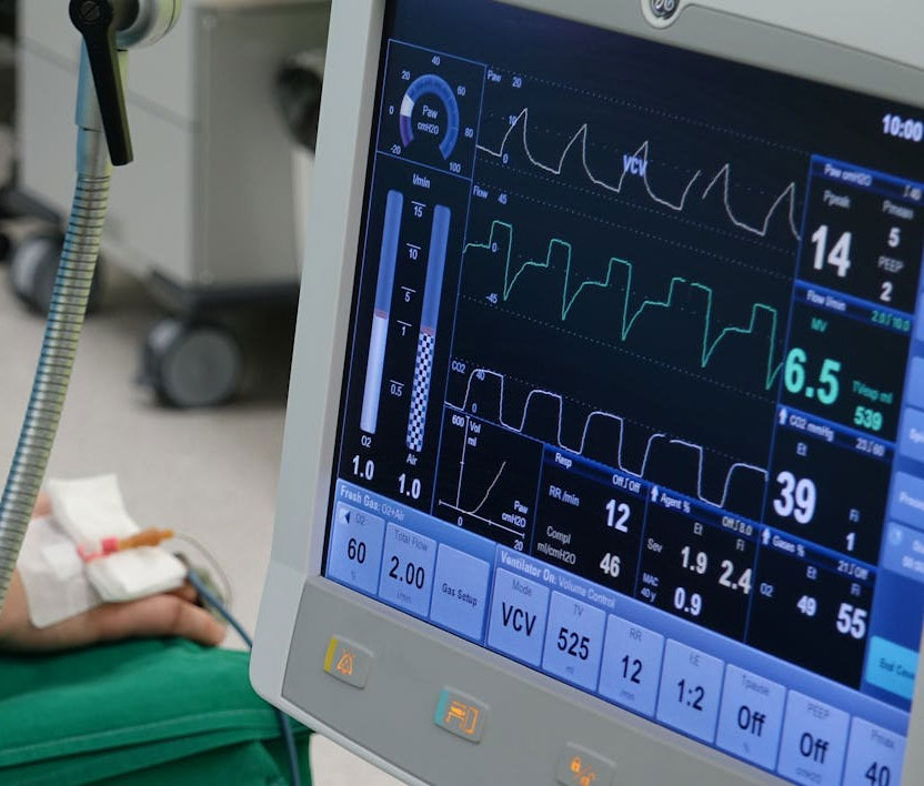 Home icu patient monitor new